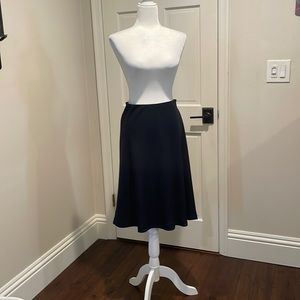 Ann Taylor Navy Blue 25 1/2” Skirt. Size 4.